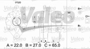 433462 Alternátor VALEO RE-GEN REMANUFACTURED VALEO