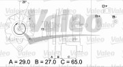 433464 Alternátor VALEO RE-GEN REMANUFACTURED VALEO