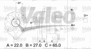 436247 Alternátor VALEO RE-GEN REMANUFACTURED VALEO