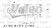 436253 Alternátor VALEO RE-GEN REMANUFACTURED VALEO