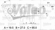 436335 Alternátor VALEO RE-GEN REMANUFACTURED VALEO