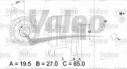 436447 Alternátor VALEO RE-GEN REMANUFACTURED VALEO