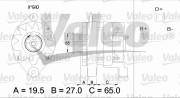 436462 Alternátor VALEO RE-GEN REMANUFACTURED VALEO