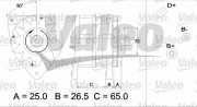 437371 Alternátor VALEO RE-GEN REMANUFACTURED VALEO