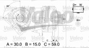 437386 Alternátor VALEO RE-GEN REMANUFACTURED VALEO