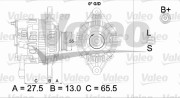 437478 Alternátor VALEO RE-GEN REMANUFACTURED VALEO