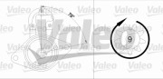 455885 żtartér VALEO RE-GEN REMANUFACTURED VALEO