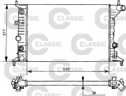 231393 Chladič motora VALEO CLASSIC VALEO