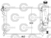 231498 Chladič motora VALEO CLASSIC VALEO