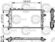 232550 Chladič motora VALEO CLASSIC VALEO