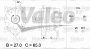 436413 Alternátor VALEO RE-GEN REMANUFACTURED VALEO