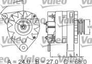 436717 Alternátor VALEO RE-GEN REMANUFACTURED VALEO