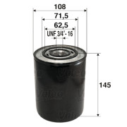 586014 Olejový filter VALEO