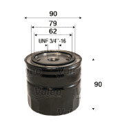 586088 Olejový filter VALEO