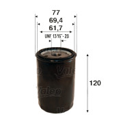586099 Olejový filter VALEO