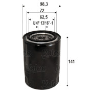 586112 Olejový filter VALEO