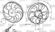 696042 Ventilátor chladenia motora VALEO
