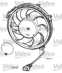 696055 Ventilátor chladenia motora VALEO