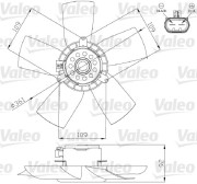 696279 Ventilátor chladenia motora VALEO