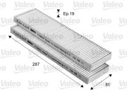 715662 Filter vnútorného priestoru VALEO ESSENTIAL VALEO