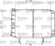 730071 Chladič motora VALEO