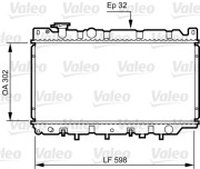 730241 Chladič motora VALEO