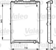 730323 Chladič motora NEW PART VALEO