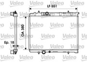 734346 Chladič motora VALEO