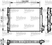 735114 Chladič motora VALEO