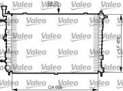 735516 Chladič motora VALEO