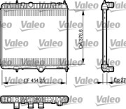 735560 Chladič motora VALEO