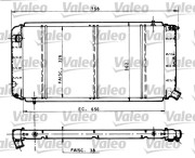 810815 Chladič motora VALEO