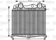 818742 Chladič plniaceho vzduchu NEW PART VALEO