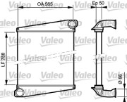 818874 Chladič plniaceho vzduchu NEW ORIGINAL PART VALEO