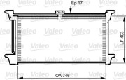 818992 Kondenzátor klimatizácie NEW PART VALEO