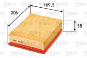 585006 Vzduchový filter VALEO