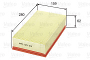 585091 Vzduchový filter VALEO