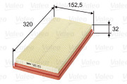 585155 Vzduchový filter VALEO