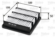 585200 Vzduchový filter VALEO