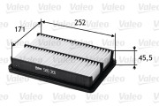 585201 Vzduchový filter VALEO