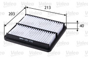 585232 Vzduchový filter VALEO