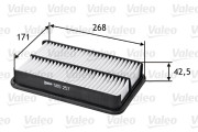 585257 Vzduchový filter VALEO