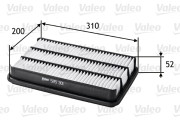 585301 Vzduchový filter VALEO
