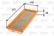 585310 Vzduchový filter VALEO