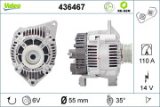 436467 Alternátor VALEO RE-GEN REMANUFACTURED VALEO