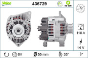 436729 Alternátor VALEO RE-GEN REMANUFACTURED VALEO