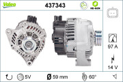 437343 Alternátor VALEO RE-GEN REMANUFACTURED VALEO