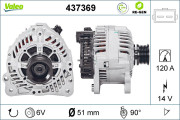 437369 Alternátor VALEO RE-GEN REMANUFACTURED VALEO