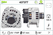 437377 Alternátor VALEO RE-GEN REMANUFACTURED VALEO