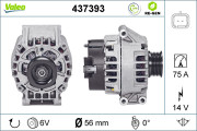 437393 Alternátor VALEO RE-GEN REMANUFACTURED VALEO